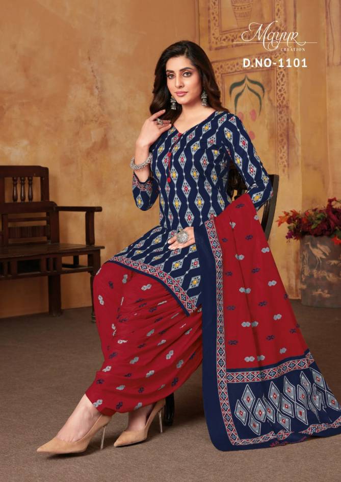 Mayur Ikkat 11 Cotton Printed Daily Wear Dress Material Collection